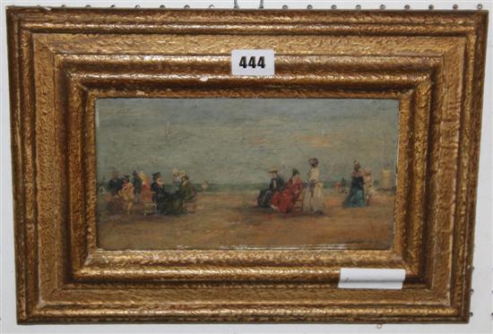 After Boudin, oil